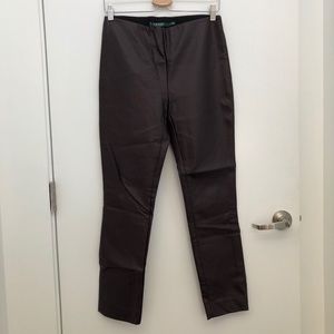 NWT Ralph Lauren Vegan Leather Pants
